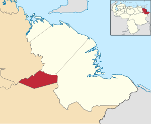 Location in Delta Amacuro