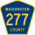 County Road 277 marker