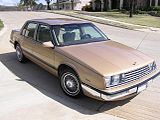 1986 Buick LeSabre sedan, showing the 1986 exclusive sealed-beam headlamps