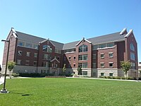 Photograph of Building 11 (formerly 27) in Heritage Halls.