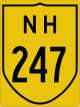 National Highway 247 shield}}