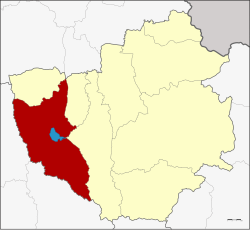 District location in Phayao province