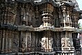 Hindu deities and decorative miniature towers (aedicules)