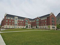 Photograph of Building 4 (formerly 10) in Heritage Halls.