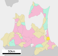 Location of Oirase