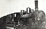 Steam locomotive Ok (Od) on the Estonian Railway circa 1920