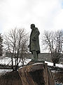statue dedicated to J.B Purger
