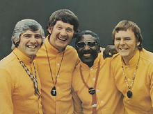 The Spinners From left to right: Mick Groves, Tony Davis, Cliff Hall, Hughie Jones