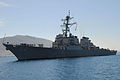 USS Barry in Souda Bay on 29 April 2013