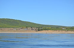 View of Tinnaya from the Lena River