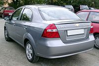 Chevrolet Aveo sedan (T250)
