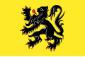 Image 7The flag of Flanders incorporating the Flemish lion, also used by the Flemish Movement. (from History of Belgium)