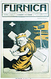 Cover art by Petrescu Găină, featuring Dimitrie Sturdza as Christ (February 1905)