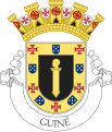A proposal for a coat of arms for the Portuguese Guinea, at the request of the General Agency of the Colonies, for the Portuguese Institute of Heraldry and prepared by Afonso Dornelas in June 1932.