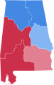 1868 United States presidential election in Alabama by congressional district