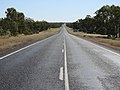 Castlereagh Highway to the eastern approach, Noondoo (2021).