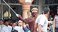 Image 69Public caning in Aceh. The westernmost special province is one of the few regions within Indonesia that implement full Islamic sharia law, where public caning is frequently held. Caution is required for visitors regarding clothing, modesty issues, morality and consumption of alcohol, to avoid troubles with the local authority. (from Tourism in Indonesia)