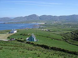 View over Allihies and Ballydonegan Bay