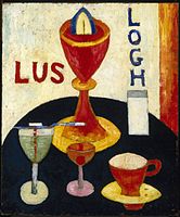 Marsden Hartley (1877–1943), Handsome Drinks (c. 1916), Brooklyn Museum