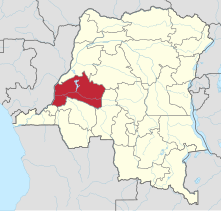 Mai-Ndombe province location today
