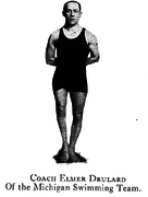 Coach Drulard founded the Michigan swim team in 1920