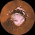 High-resolution image mosaic of Mare Boreum quadrangle from the Viking Orbiter