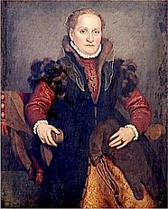 Portrait of Angelica Agliardi de Nicolini, circa 1560, Chantilly, Musée Condé