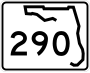 State Road 290 marker