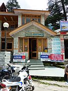 Police Assistance Booth, Manali, Himachal Pradesh, India