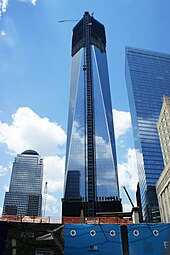 One World Trade Center under construction on July 24, 2012.