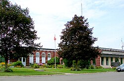 Municipal office in the hamlet of Keene[1]