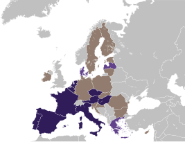 Map of Patriots for Europe, European Parliament Group representation