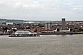 A view of Seacombe Ferry Terminal, as seen from one of the upper floors.