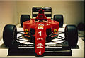 Alain Prost's Ferrari 641 from the 1990 season in display