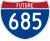 Future Interstate 685 marker