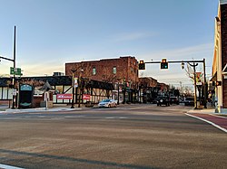 Main Street, downtown Sylvania