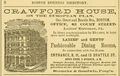 Crawford House, 1879 advertisement