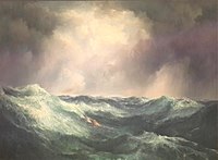 An angry sea (1887), Philbrook Museum, Tulsa OK