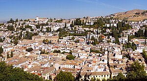 Albayzín district in Granada, Spain.