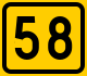 Highway 58 shield}}