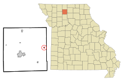Location of Galt, Missouri