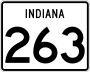 State Road 263 marker