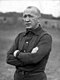 Knute Rockne, 1913 captain. He would become one of the most renowned coaches of all time, and still holds the highest win percentage of any major college football coach (.881).