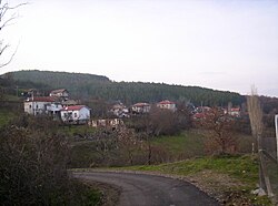 Overlooking the village of Kyosevo