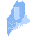 United States Presidential election in Maine, 1996