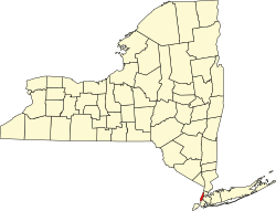 Map of Manhattan in New York