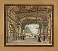 Image 22Set design for Act I of Les Huguenots, by Philippe Chaperon (restored by Adam Cuerden) (from Wikipedia:Featured pictures/Culture, entertainment, and lifestyle/Theatre)