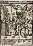 Albrecht Dürer, The Men's Bath (Das Männerbad), c.1496