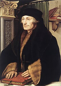 The Humanist scholar Erasmus taught and wrote at the University of Paris at the end of the 15th century