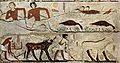 Image 23Hunting game birds and plowing a field, tomb of Nefermaat and his wife Itet (c. 2700 BC) (from Ancient Egypt)
